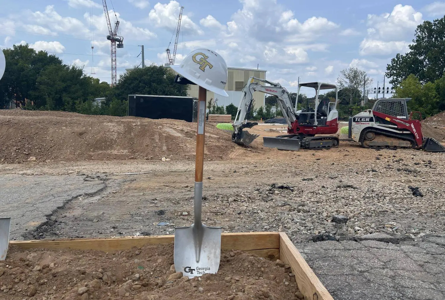 Georgia Tech Hosts Breaks Ground on The Hangar